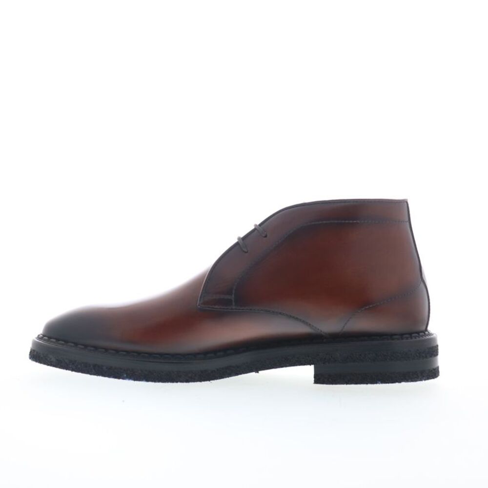 Di Bianco Mens Calgara Calfskin Brown Boots (NWT) - Picture 5 of 7